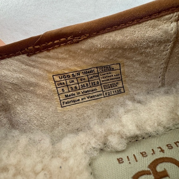 UGG Australia Women's Alloway Studded Flats in Brown Size 5 - Picture 7 of 7